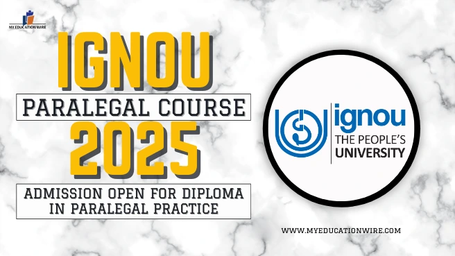 IGNOU Paralegal Course 2025