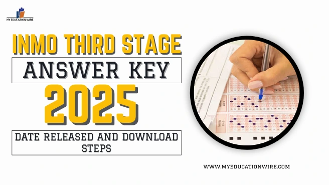 INMO Third Stage Answer Key 2025