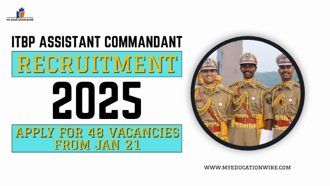 ITBP Assistant Commandant Recruitment 2025