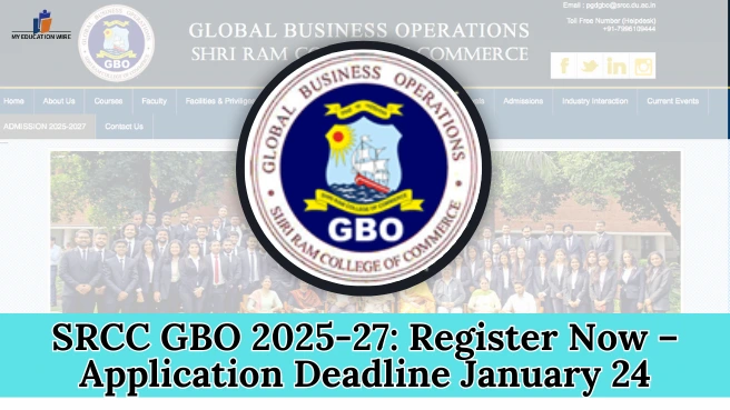 SRCC GBO 2025-27