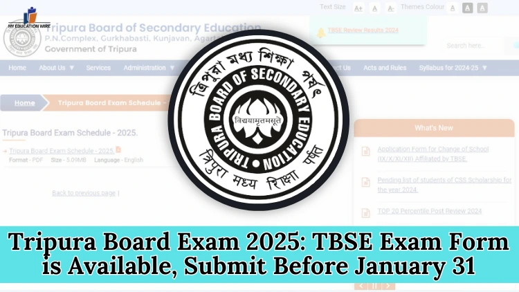 Tripura Board Exam 2025