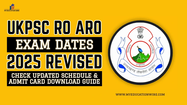 UKPSC RO ARO Exam Date 2025