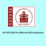 AP ICET 2025 for MBA and MCA Admission