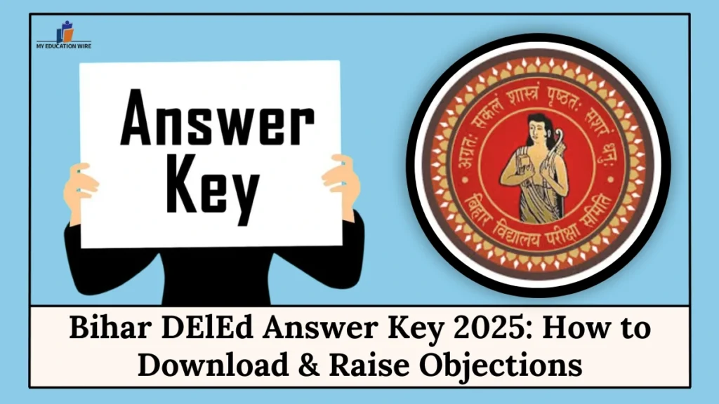 Bihar DElEd Answer Key 2025