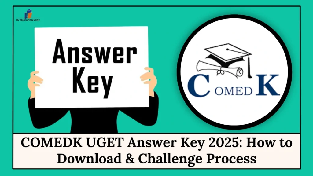 COMEDK UGET Answer Key 2025