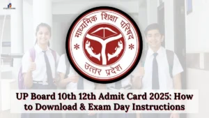 UP Board 10th 12th Admit Card 2025