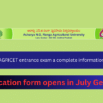 AGRICET entrance exam a complete information
