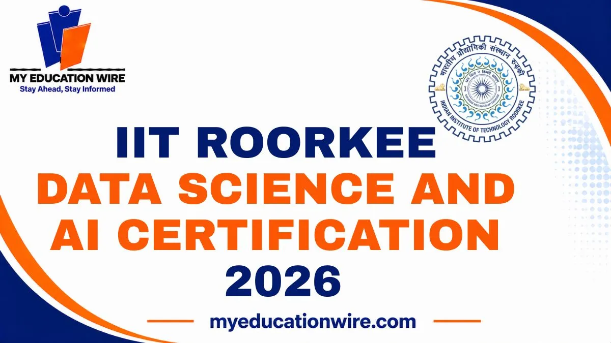 IIT Roorkee Data Science and AI Certification 2026