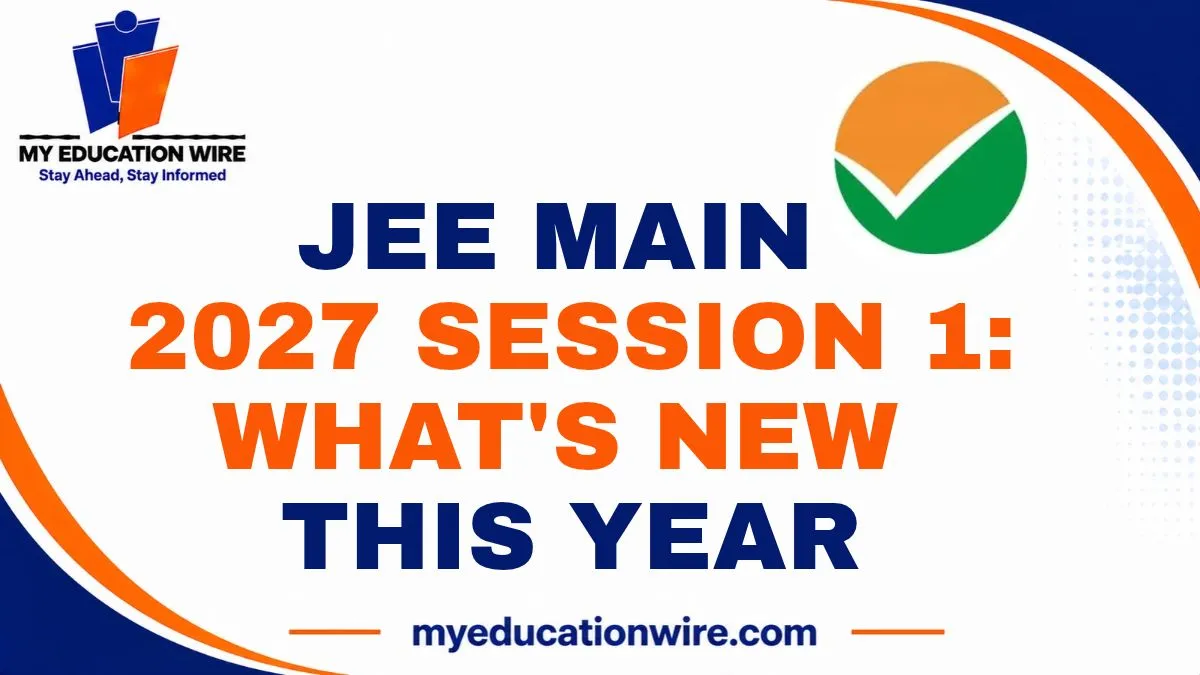 JEE Main 2027 Session 1