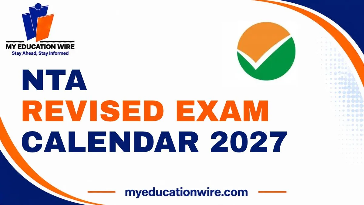 NTA Revised Exam Calendar 2027